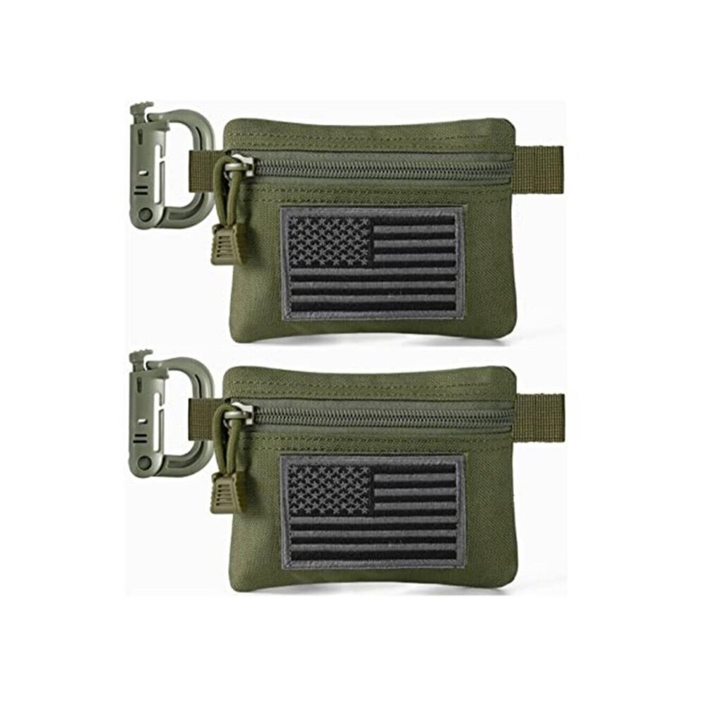 Compact Tactical Pouch 2 Pack Military EDC Molle Gear
